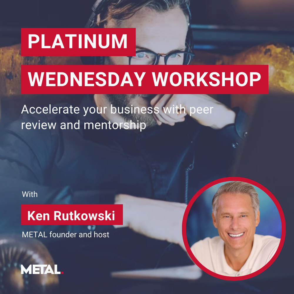 Platinum Wednesday Workshop