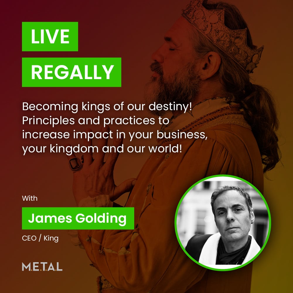 Live Regally with James Golding
